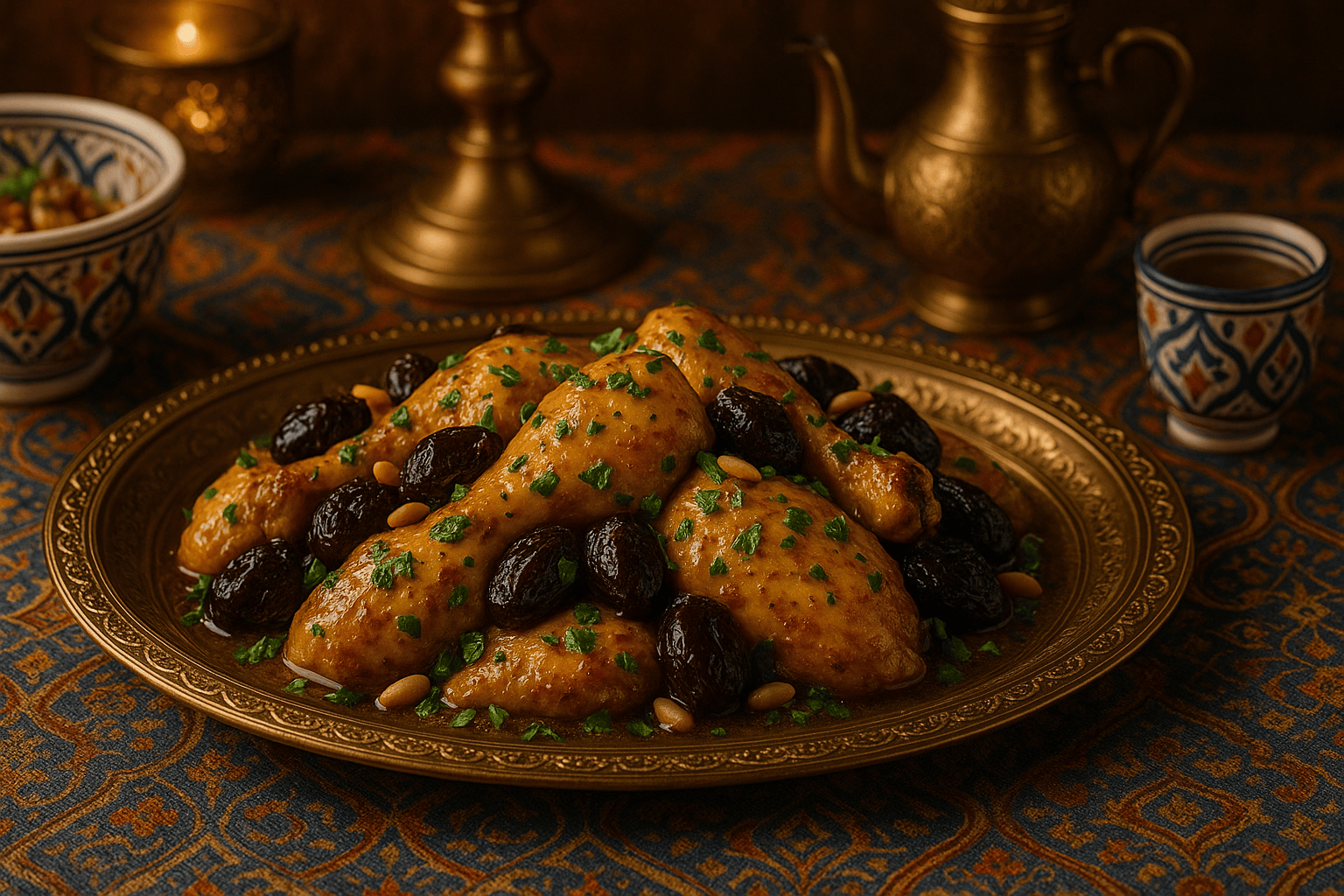 Moroccan Saffron Chicken