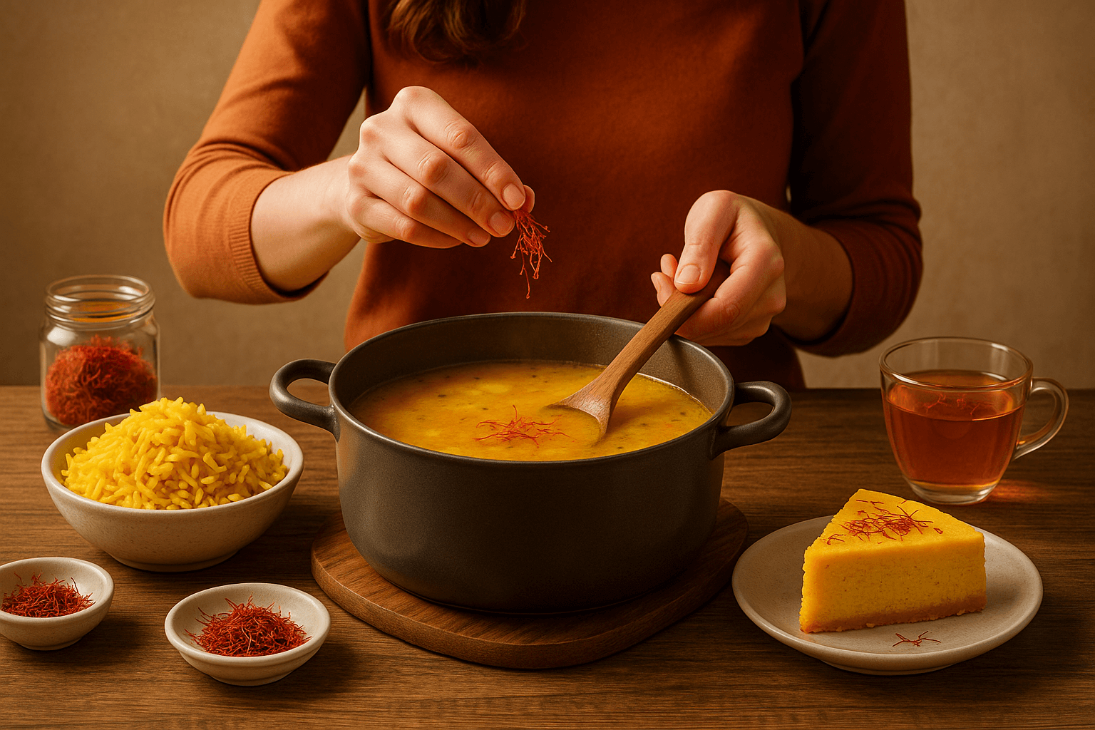 How Much Saffron to Use in Cooking